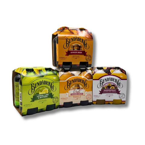 Bundaberg Varieties 4x375ml