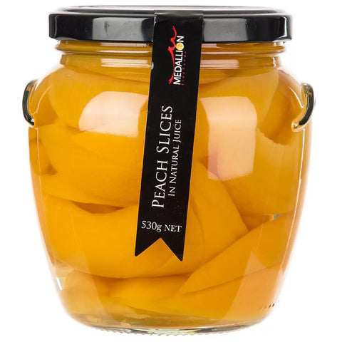Medallion Peach Slices in Juice 530g