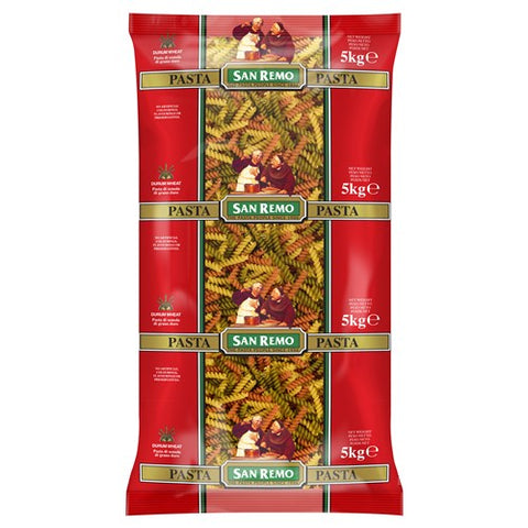 San Remo Pasta Vegeroni Spirals 5kg