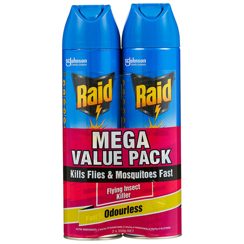 Raid Flying Insect Killer 2x350g
