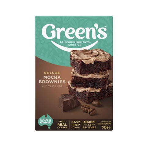Greens Deluxe Mocca Brownis 500g