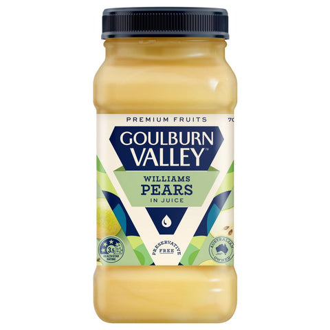 Pears Sliced in Juice GV 700g Single