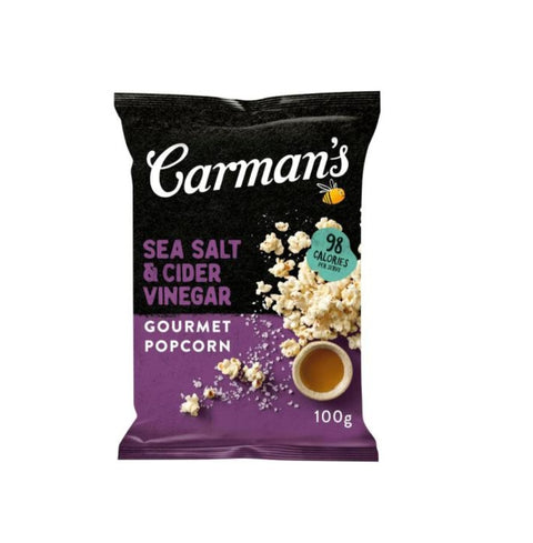 Carman's Gourmet Popcorn Sea Salt & Cider Vinegar
